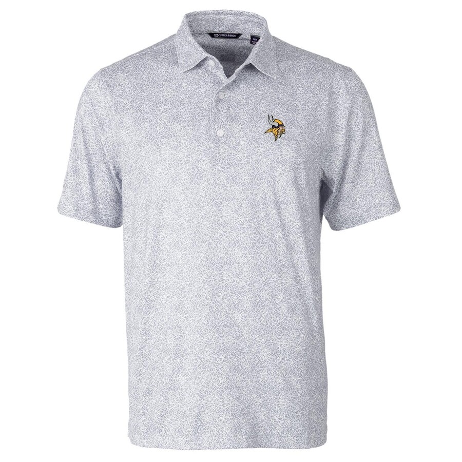 

Поло с коротким рукавом Cutter & Buck Minnesota Vikings, серый