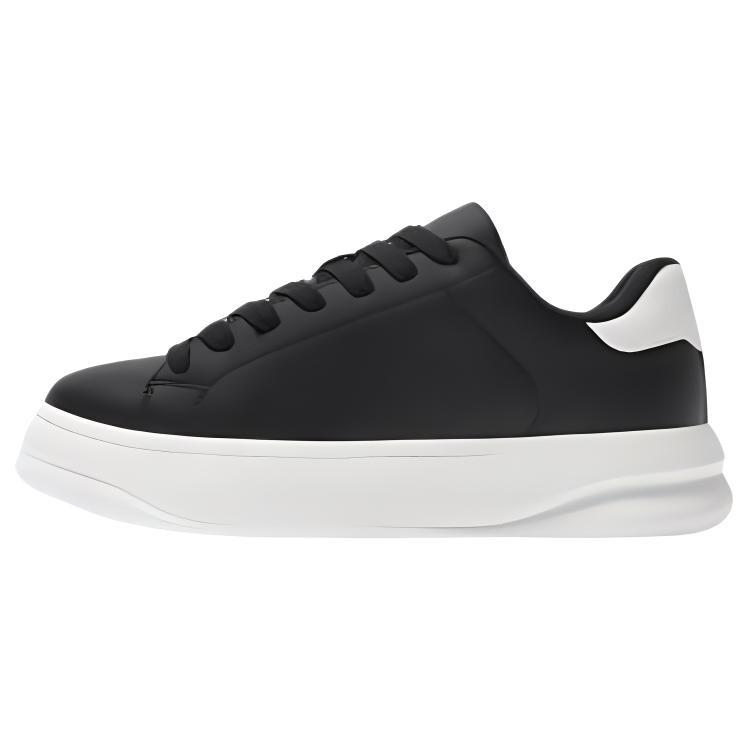 

Кроссовки ZARA Skateboarding Shoes Men Low-top, черный/белый