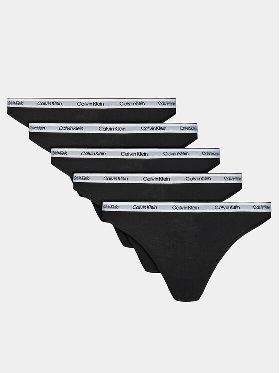 

Комплект из 2 классических женских трусов Calvin Klein, черный