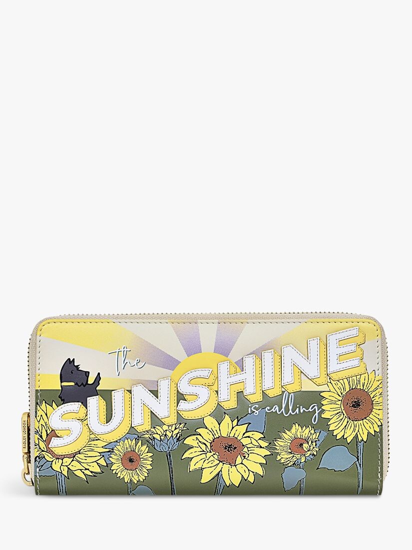 

Большой кошелек Radley The Sunshine Is Calling на молнии, береза