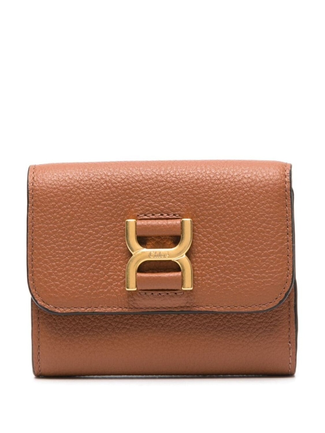 

Chloé маленький кошелек Marcie, коричневый