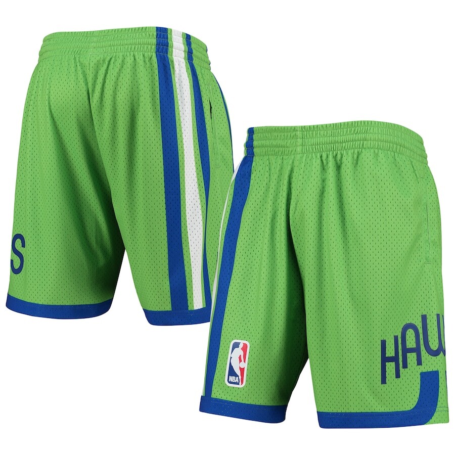 

Шорты Mitchell & Ness Atlanta Hawks, зеленый