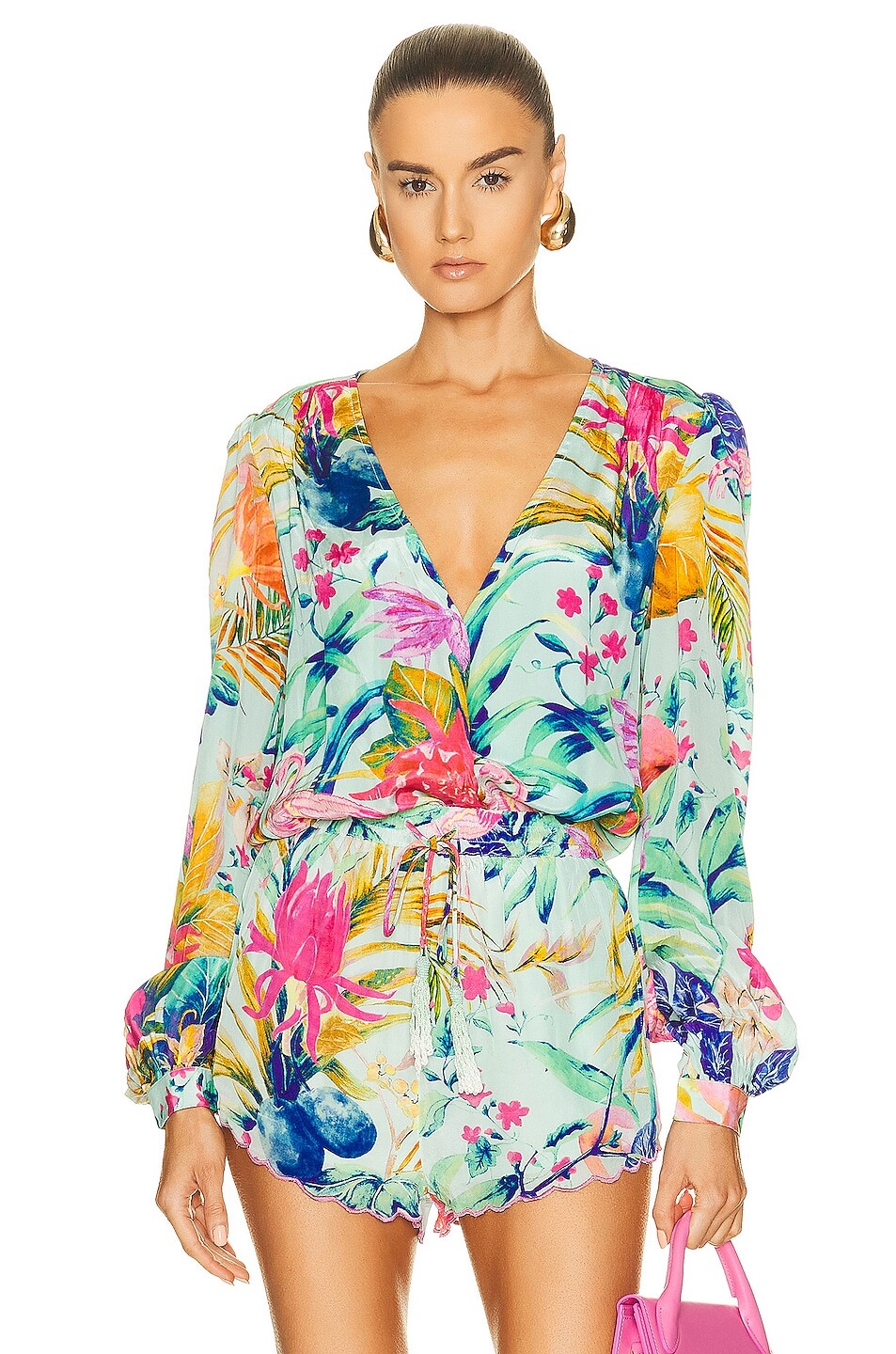 

Боди Rococo Sand Zazu, цвет Motley Tropical