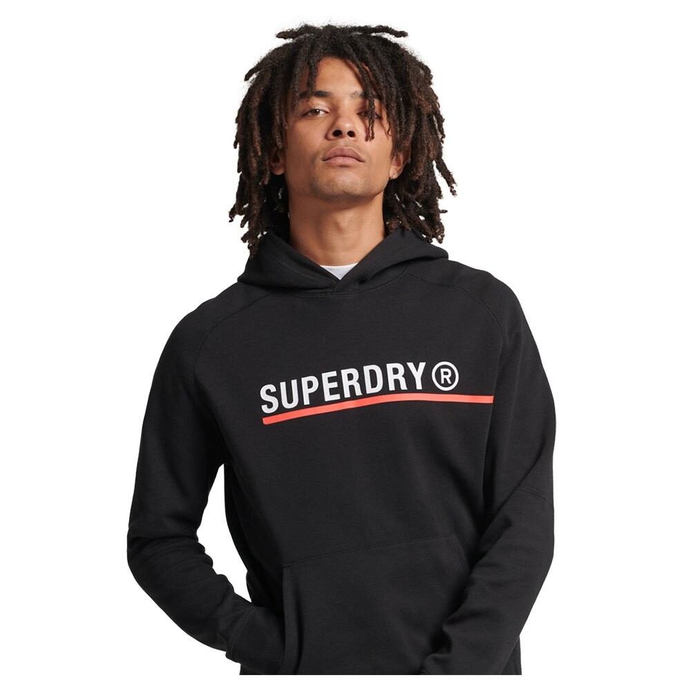 

Худи Superdry Code Tech Graphic, черный