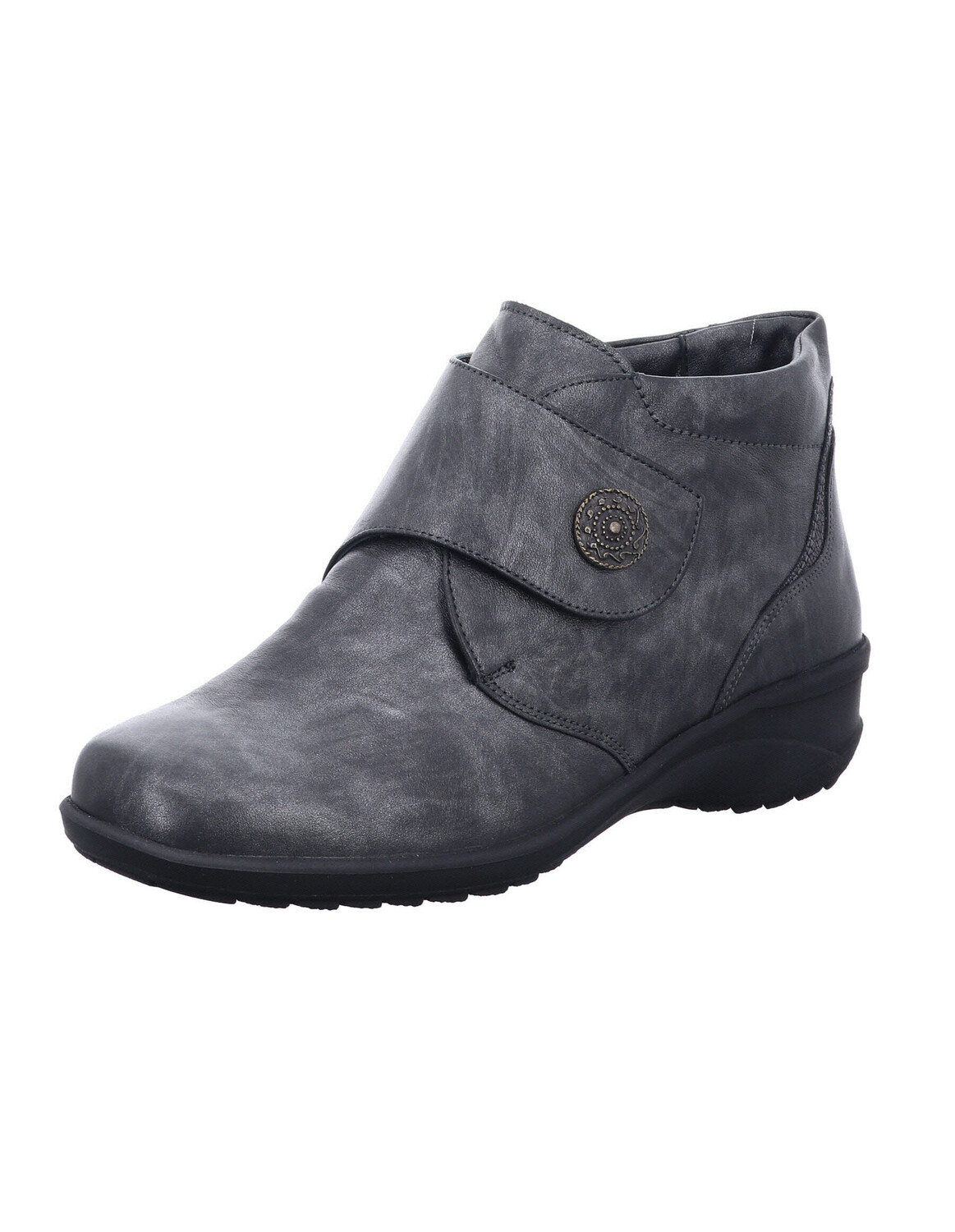 

Ботинки Solidus Stiefelette Karo Weite K, антрацитовый/черный