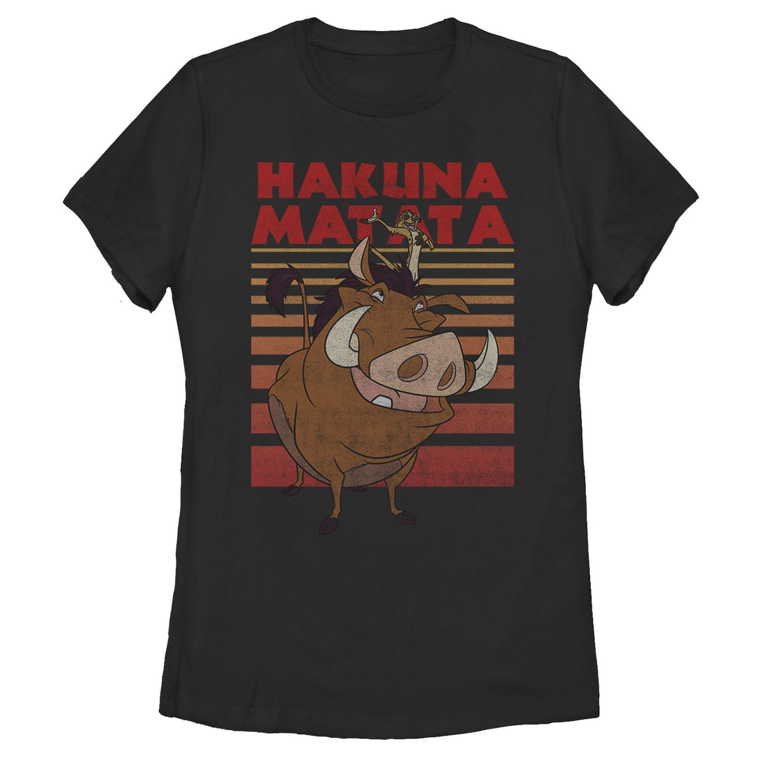 Детская футболка Pumbaa Hakuna Matata от Disney's The Lion King Licensed Character
