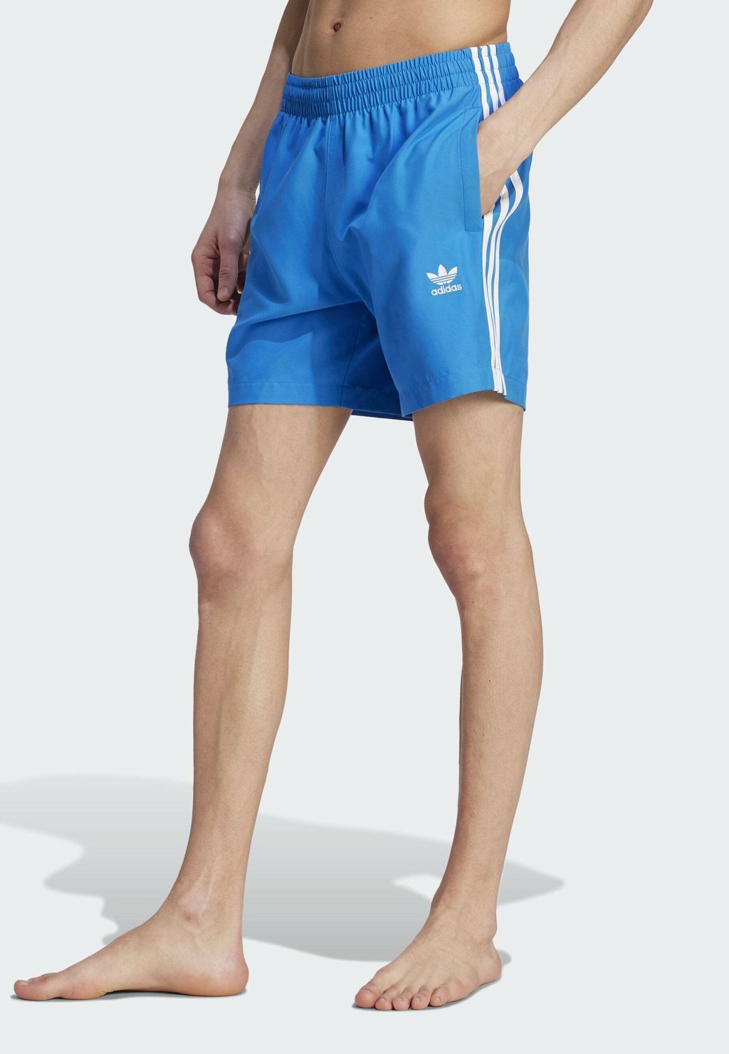 Шорты для плавания STRIPES adidas Originals, цвет blue bird