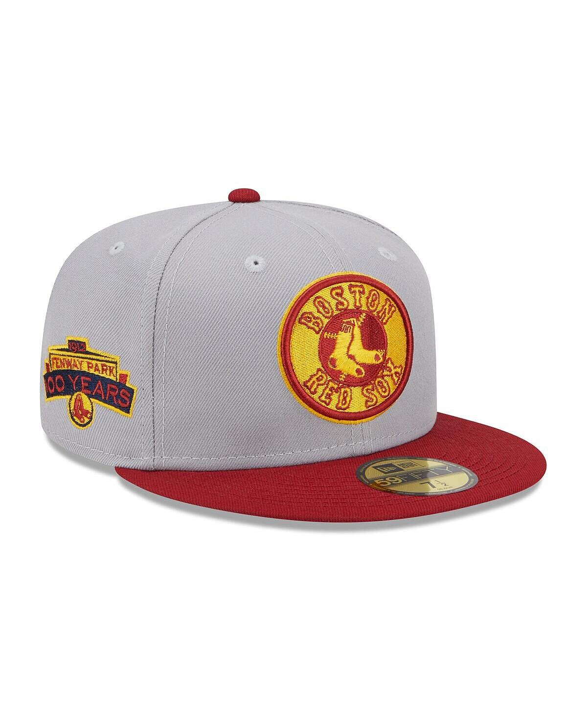 

Мужская серо-красная кепка Boston Red Sox Navy Undervisor 59FIFTY New Era