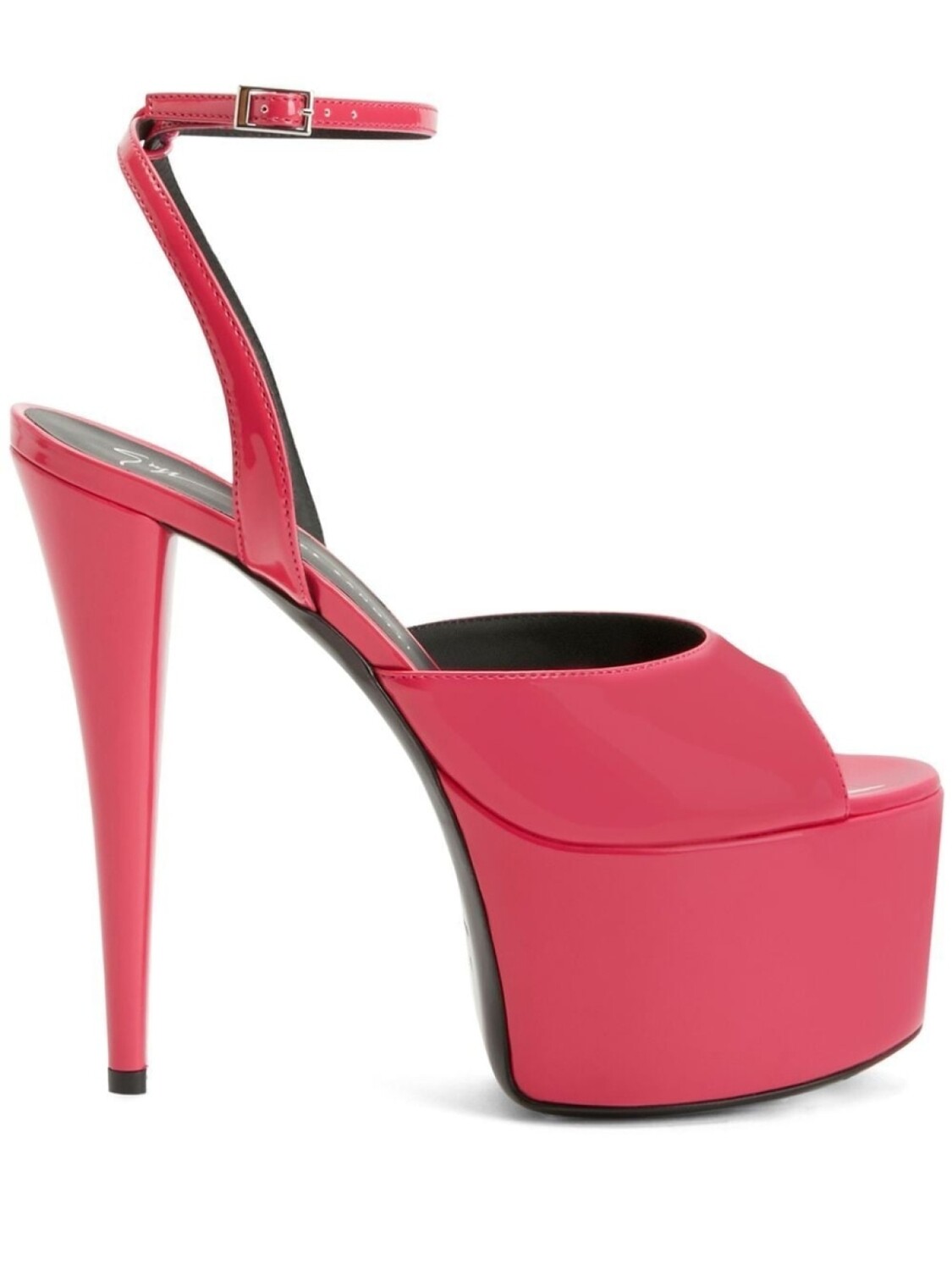 

Giuseppe Zanotti босоножки Aida на платформе, розовый, Красный