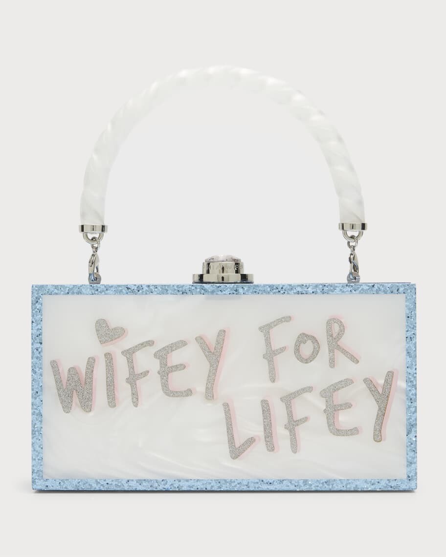 

Cleo Wifey для Lifey Clutch Bag Sophia Webster