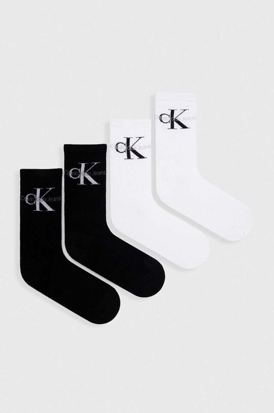 

Носки , 4 пары носков Calvin Klein Jeans, черный