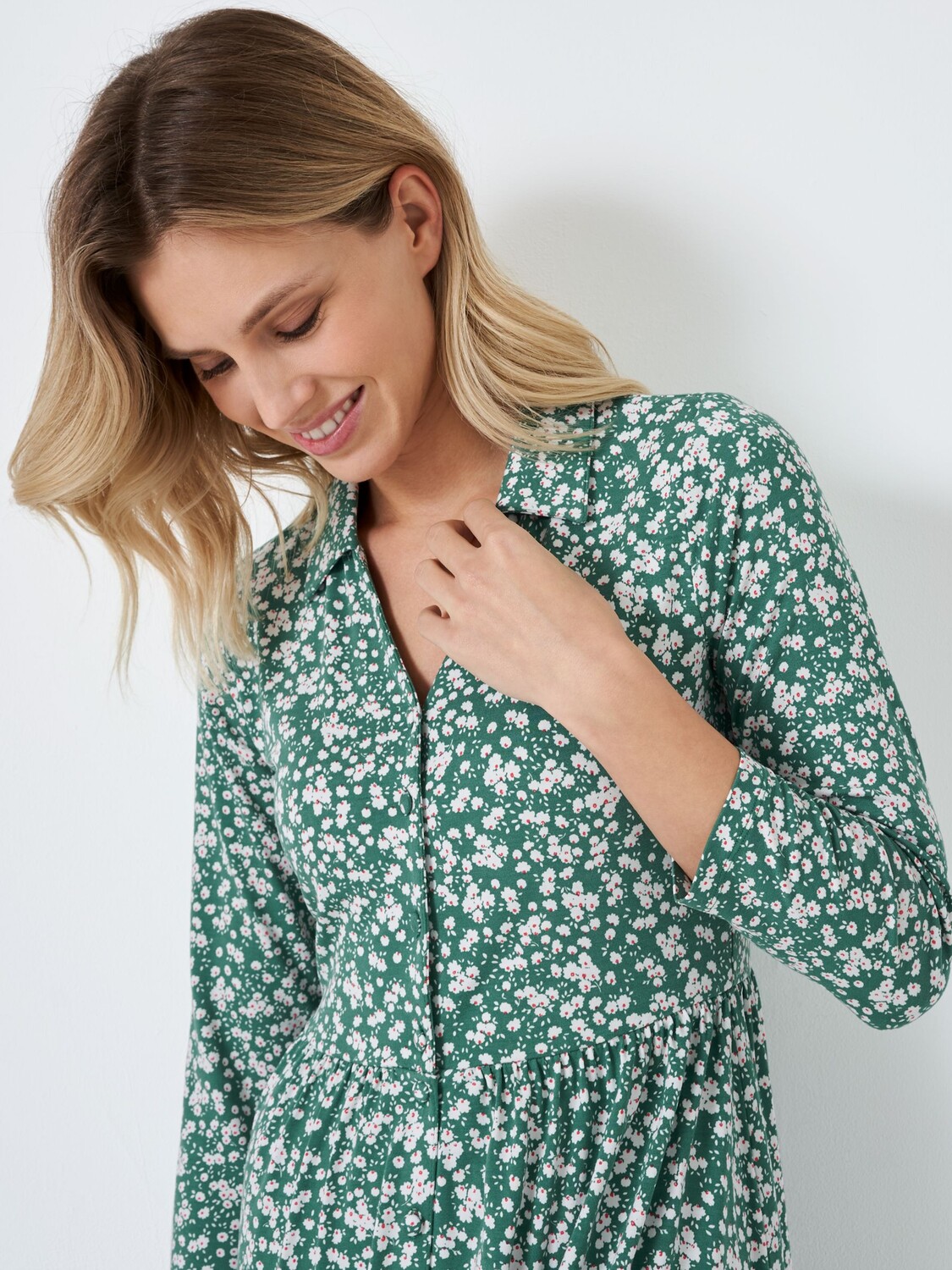 

Crew Clothing Платье-миди Freya, Зеленый/Мульти