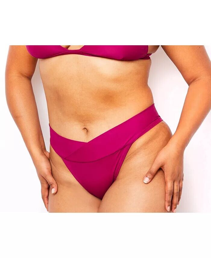 

Женские плавки бикини Ally Crossover MIGA Swimwear, розовый