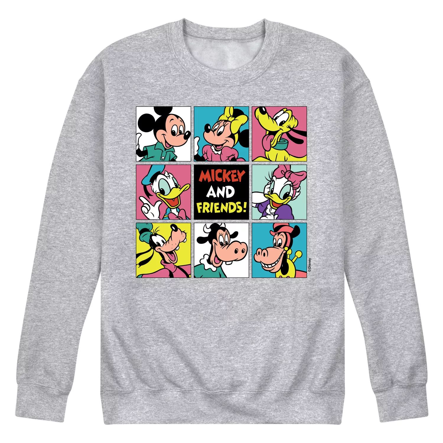 Мужской флисовый свитшот Disney&apos;s <b>Mickey</b> & Friends Licensed Charac...