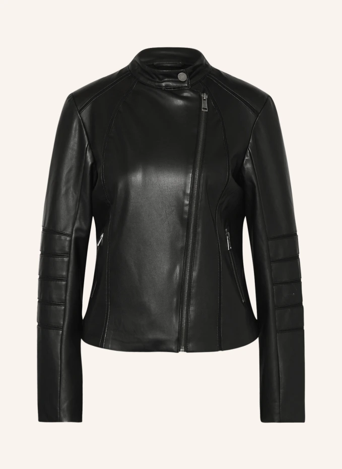 

Куртка harley под кожу с сеткой Guess, черный
