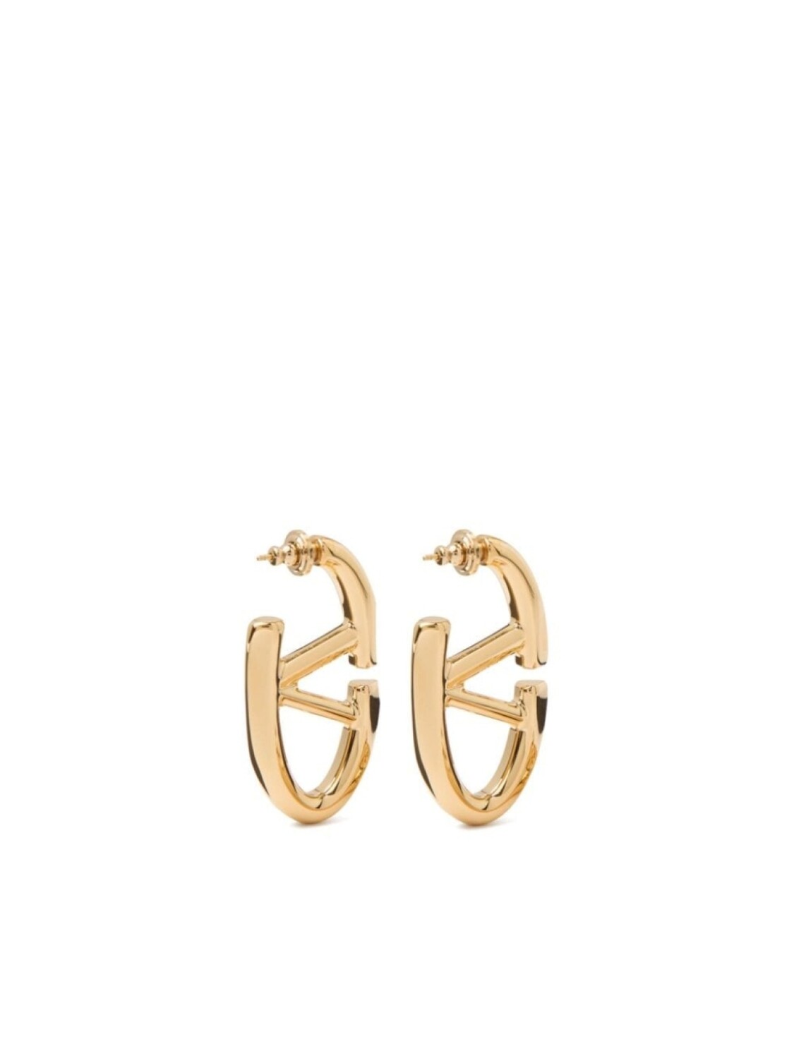 

Серьги-кольца с логотипом VLogo Signature Valentino Garavani, золотой