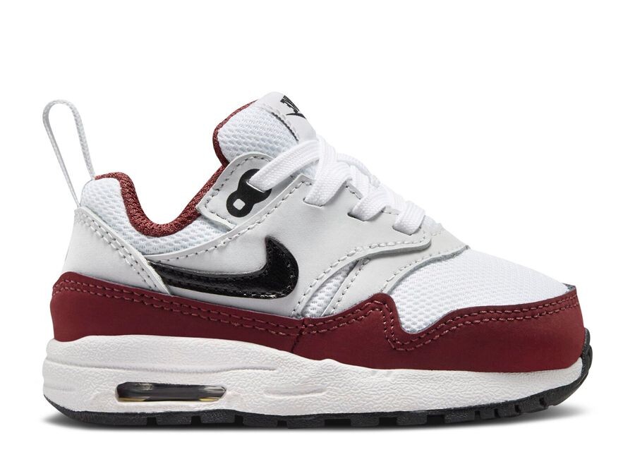 

Кроссовки Nike Air Max 1 Easyon Td 'Dark Team Red', красный