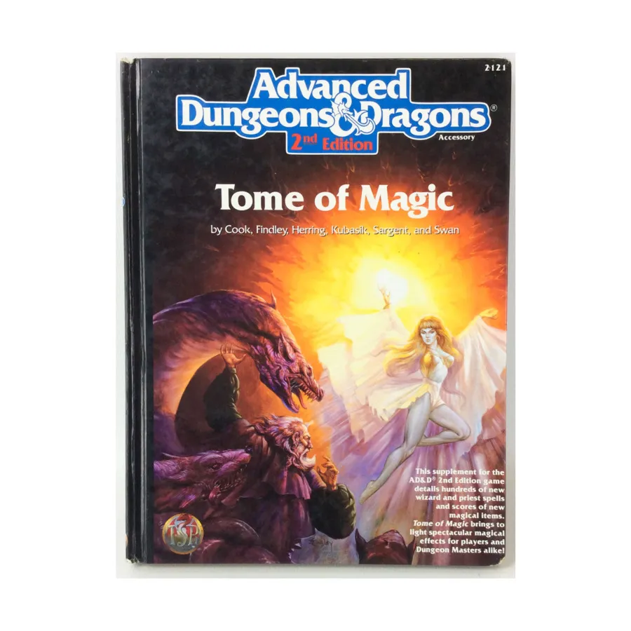 

Tome of Magic (6th Printing), Advanced Dungeons & Dragons (2nd Edition) - Sourcebooks, твердый переплет