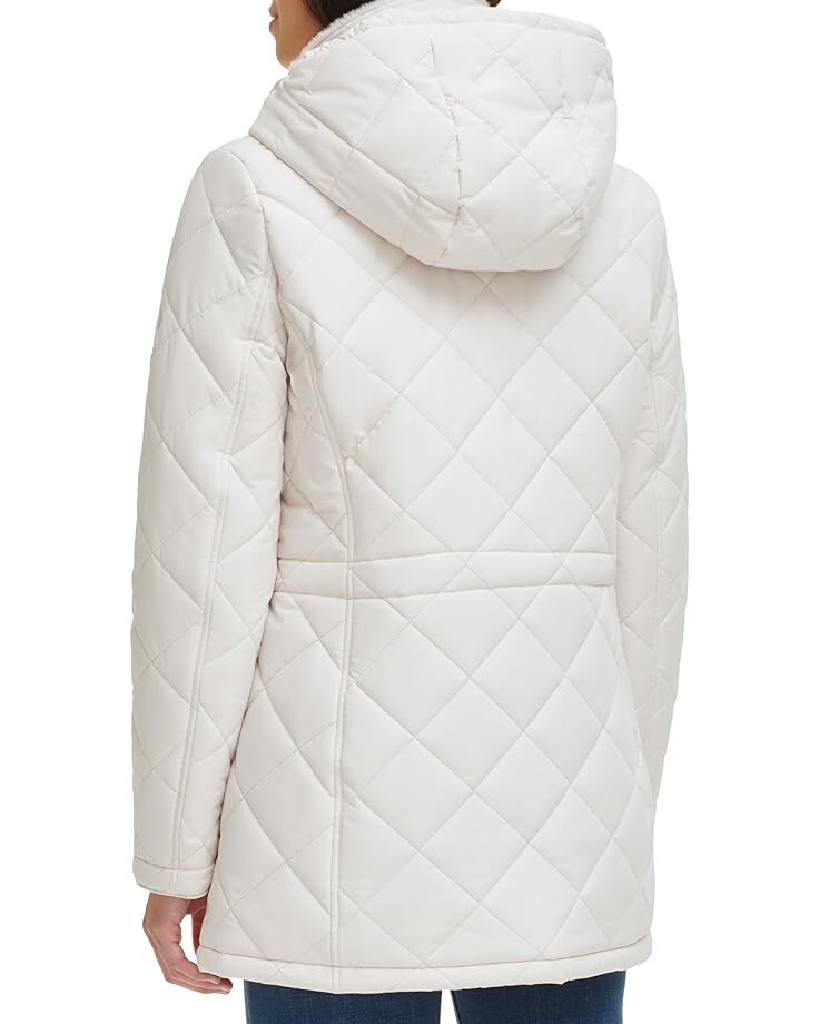 

Куртка Tommy Hilfiger Zip-Up Quilted Jacket, цвет White Sand