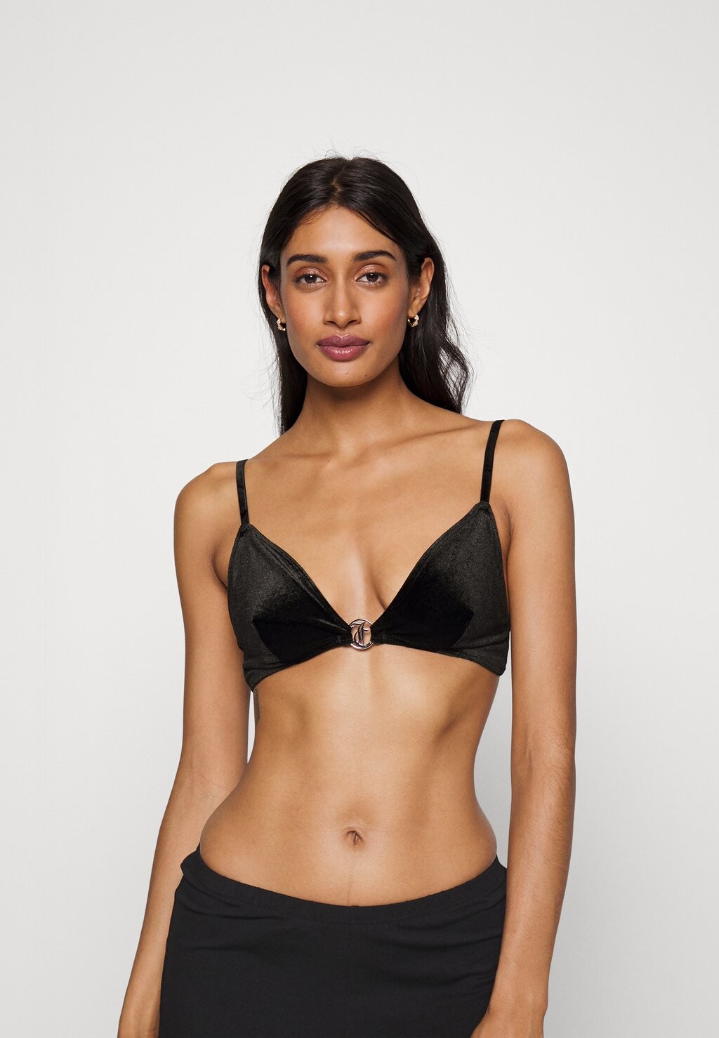 

Бюстгальтер с треугольными чашечками Juicy Couture, черный