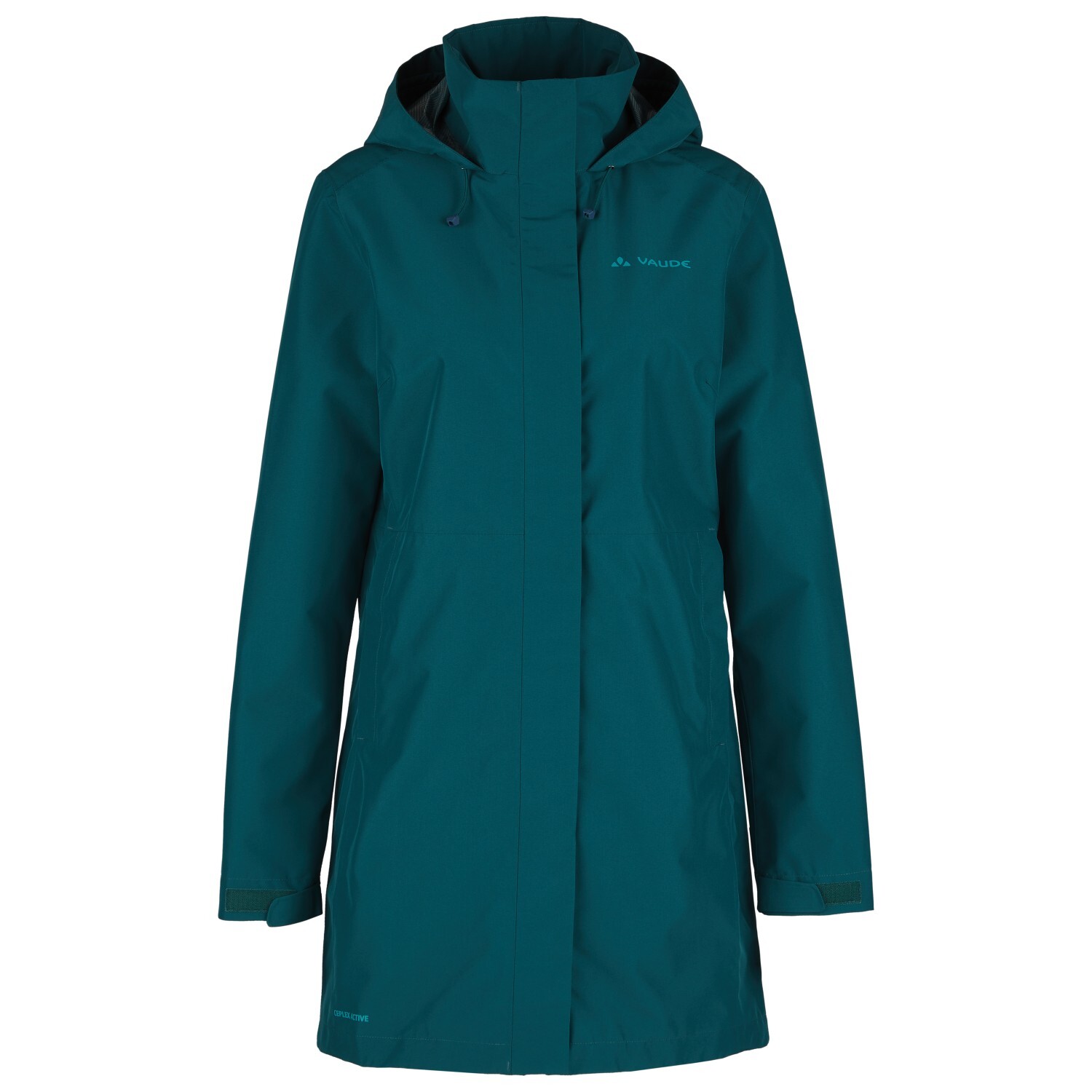 

Дождевик Vaude Women's Itri 2,5 Layer Coat, цвет Mallard Green