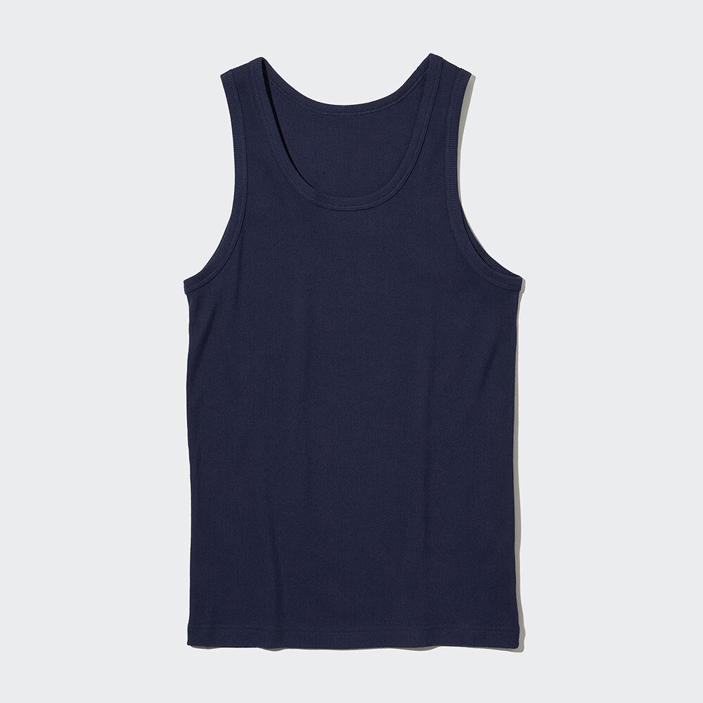 

Мужской/женский жилет в рубчик Uniqlo Variety T с нижней рубашкой (можно носить как мужчинам, так и женщинам)