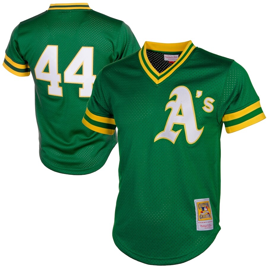 

Джерси Mitchell & Ness Oakland Athletics, зеленый