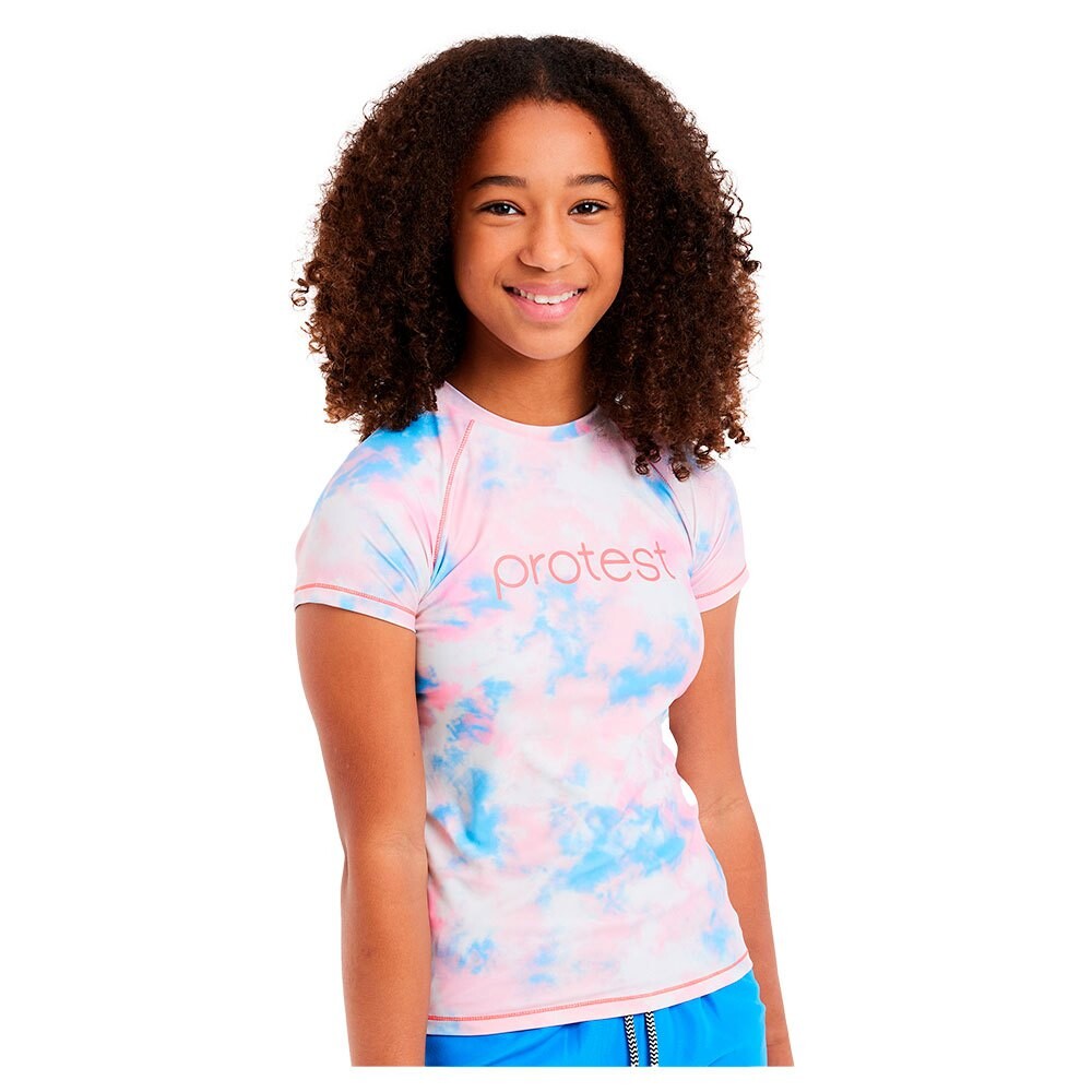 

Рашгард Protest Jelena Short Sleeve, розовый