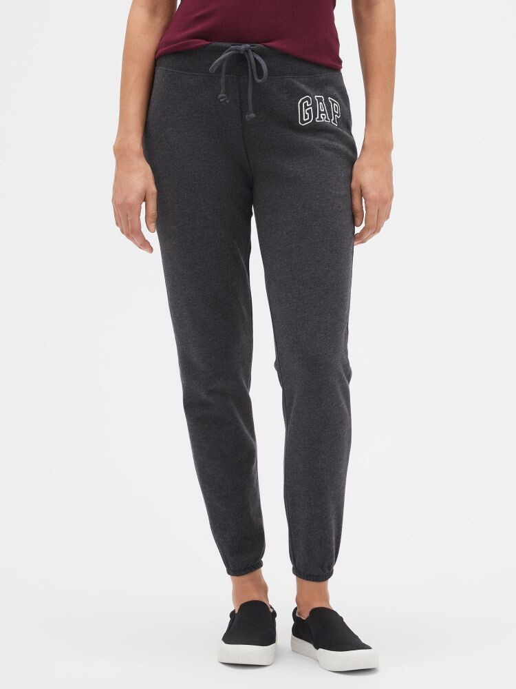 

Флисовые спортивные штаны Gap, серый