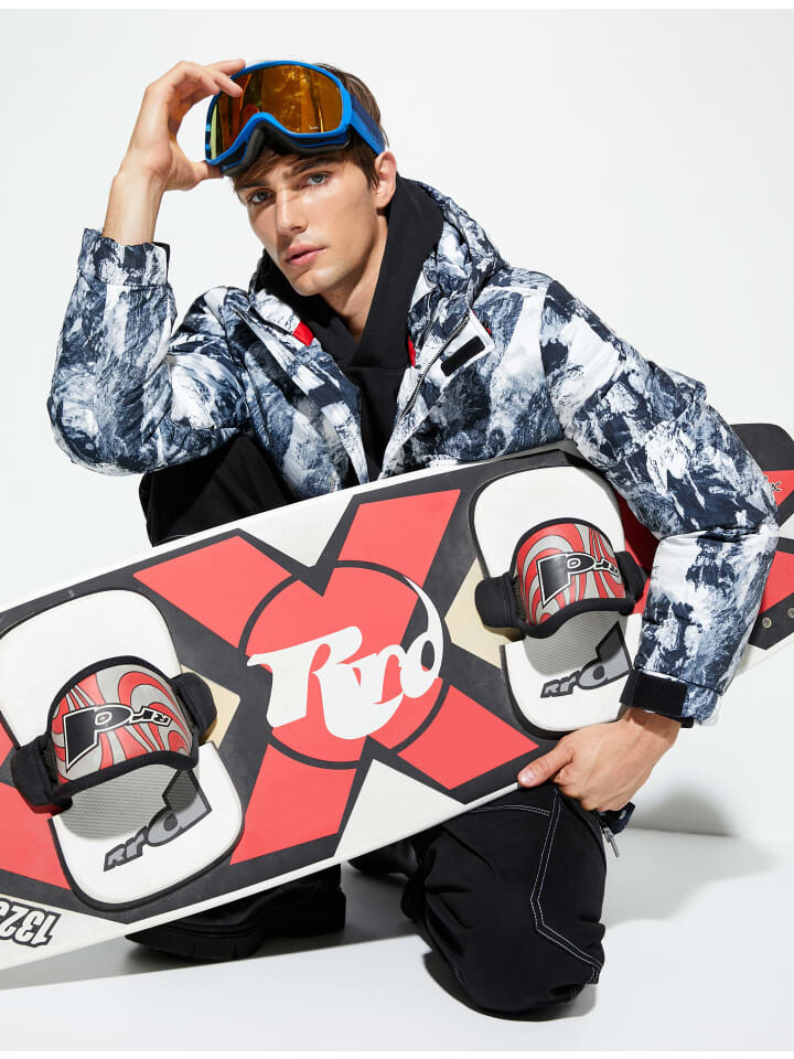 

Куртка KOTON Anorak, темно-синий