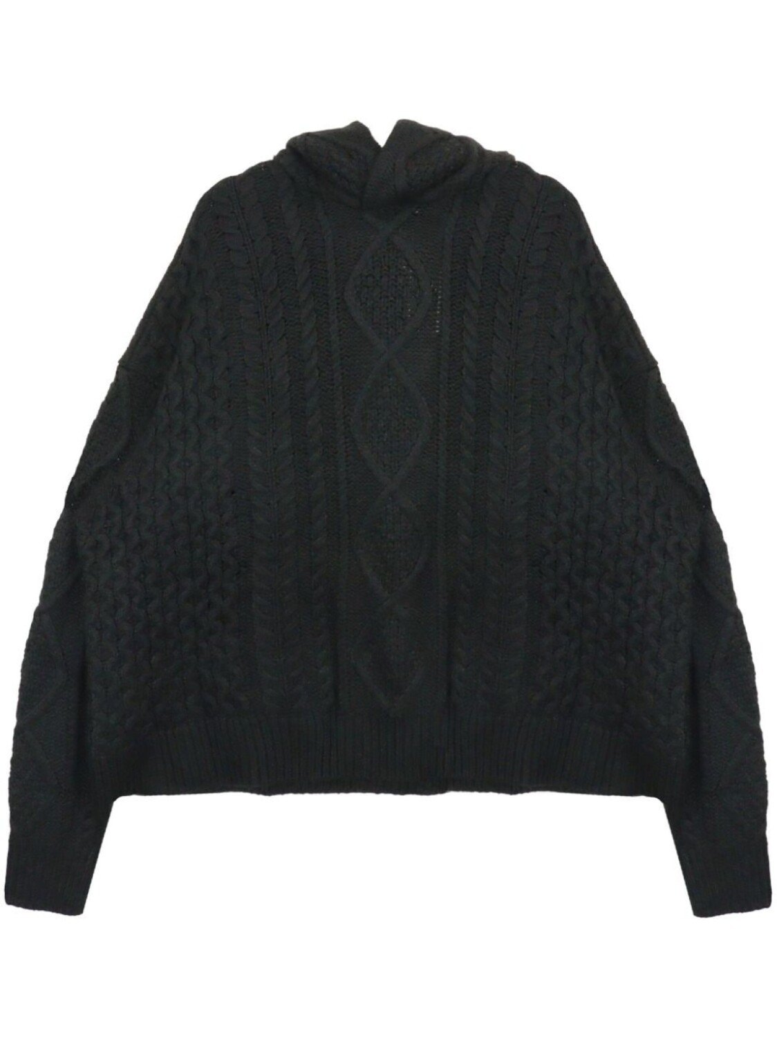 

FEAR OF GOD ESSENTIALS худи фактурной вязки с логотипом, черный
