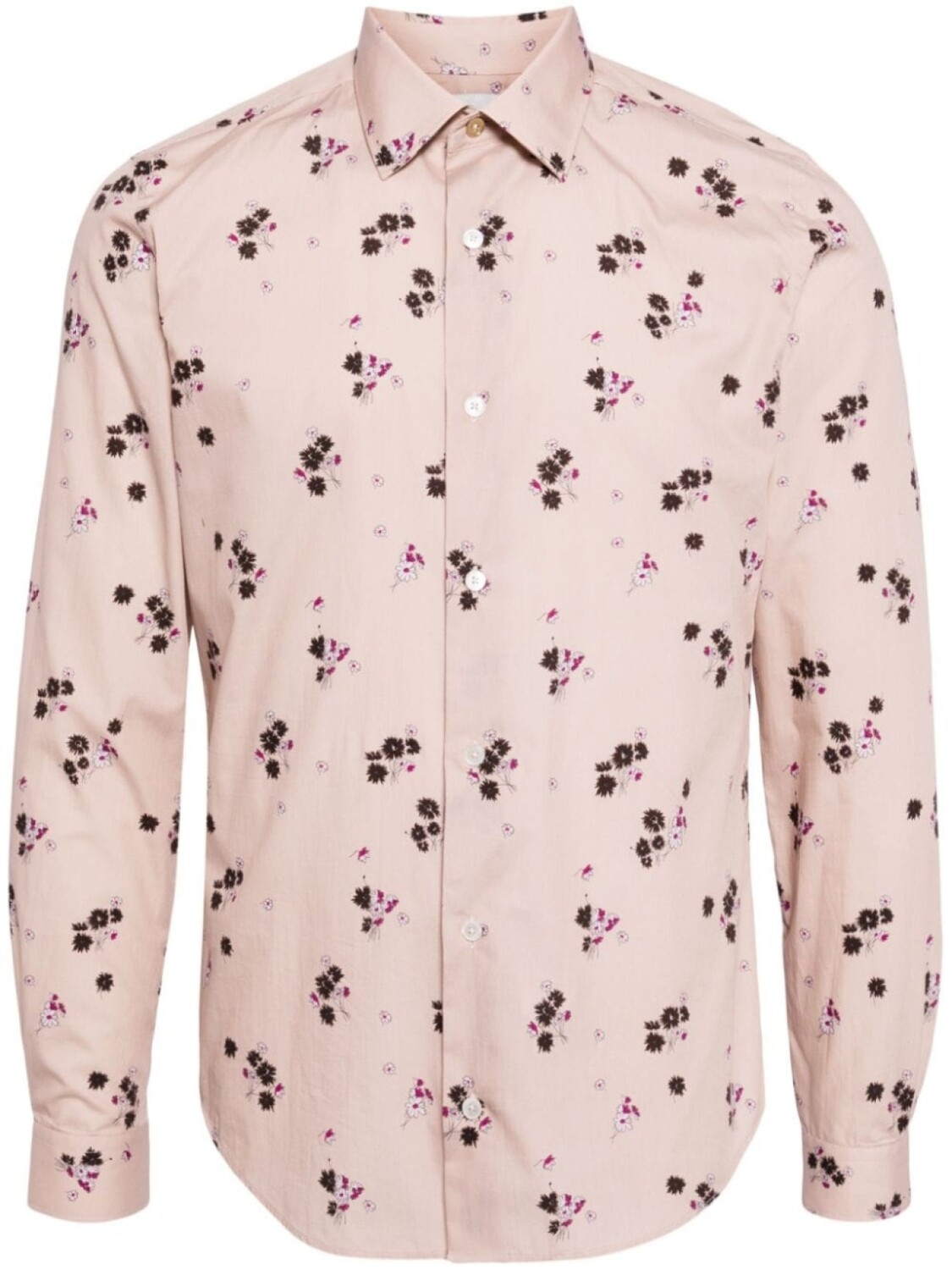 

Paul Smith рубашка с принтом Narcissus, розовый