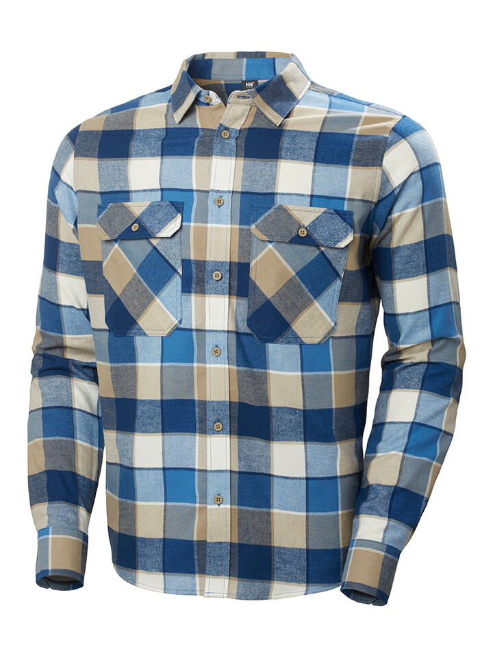 

Рубашка Helly Hansen Lokka, цвет Blau/Hellbraun