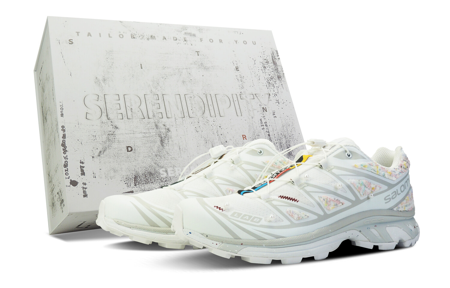 

Кроссовки XT-6 унисекс с низким верхом белого цвета Salomon