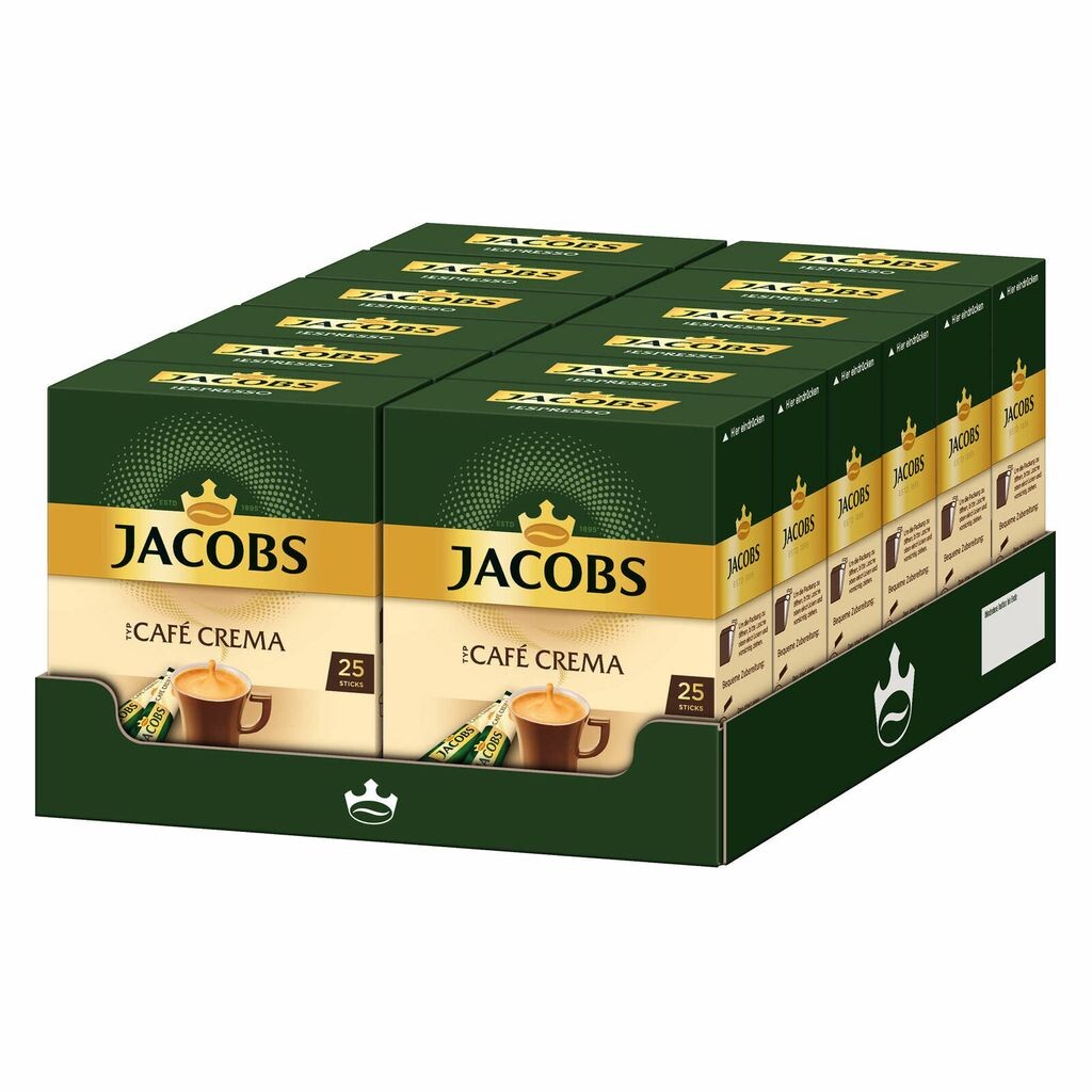 

Кофе растворимый JACOBS Type Cafe Crema 12 х 25 стиков