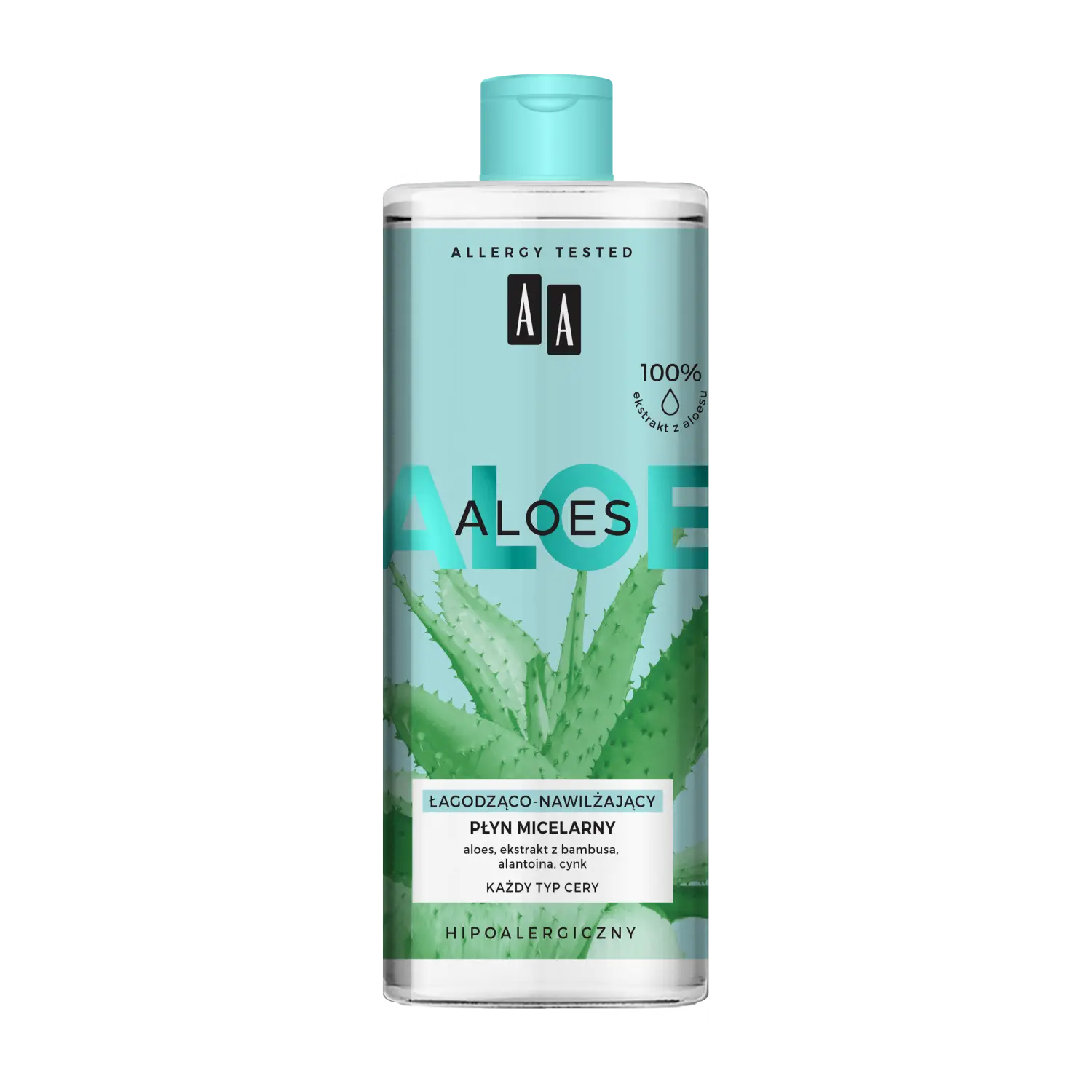 

Успокаивающий и увлажняющий мицеллярный флюид для лица Aa Aloes, 400 мл