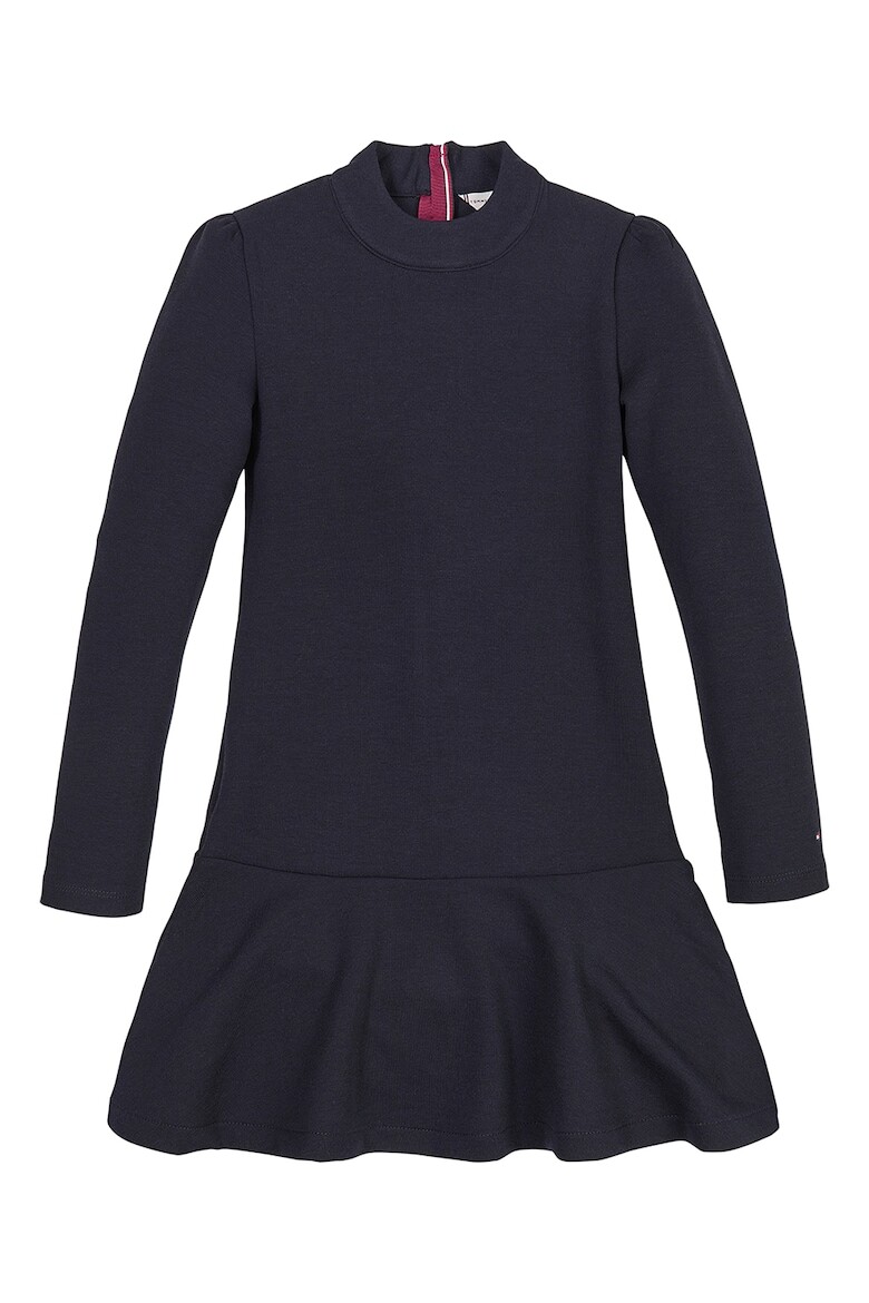 

Вырезное платье с овальным вырезом горловины Tommy Hilfiger, синий