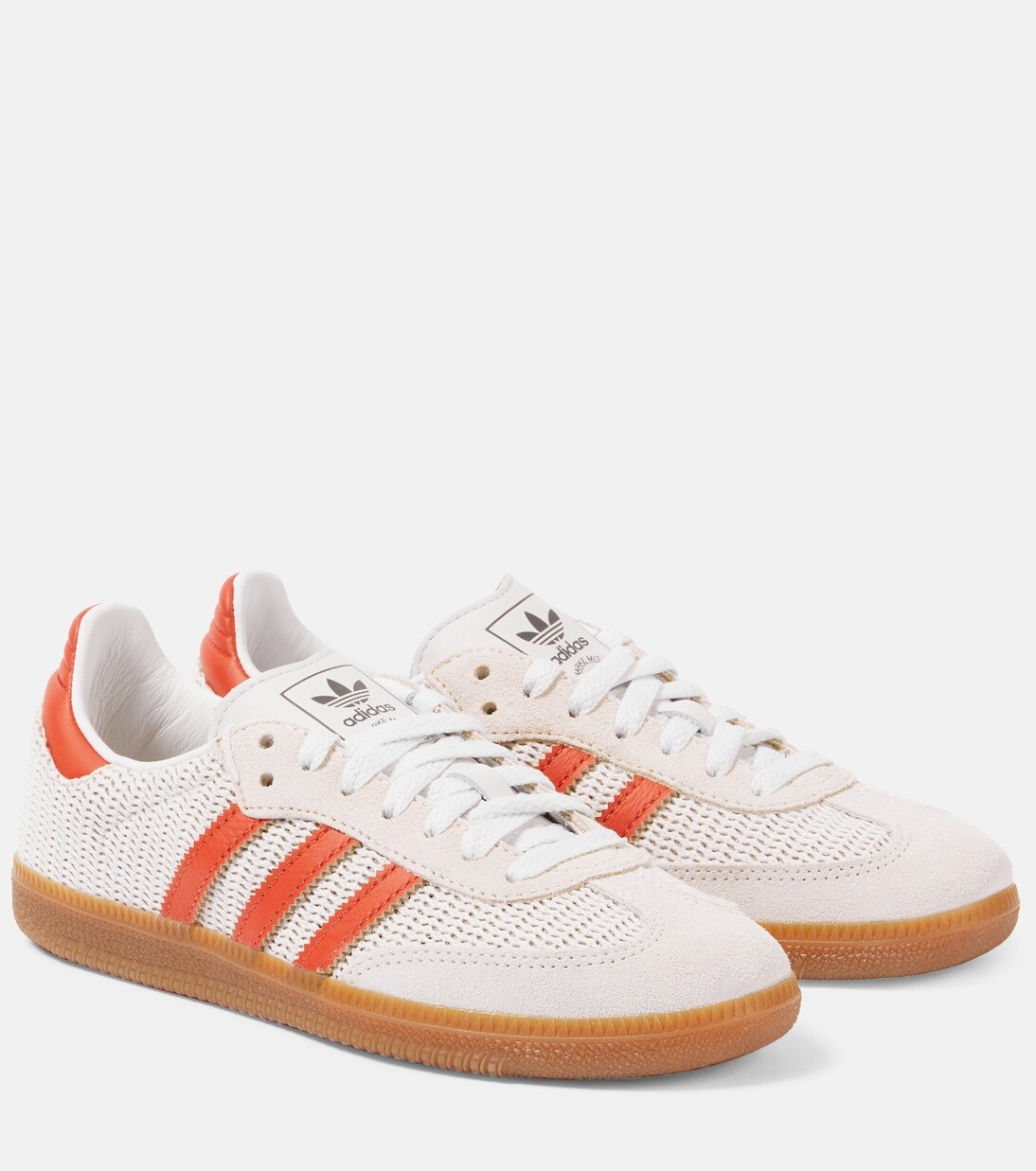 

Кроссовки Samba OG с замшевой отделкой Adidas, белый
