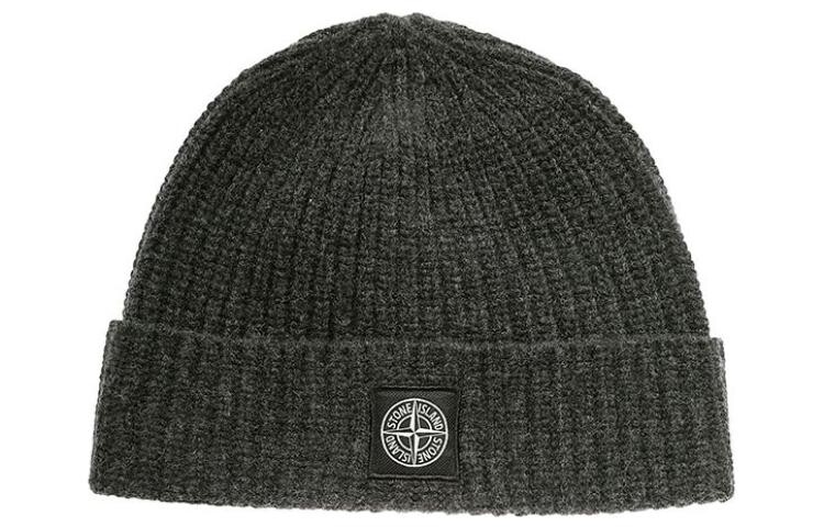 

STONE ISLAND Мужская шапка-бини, Gray