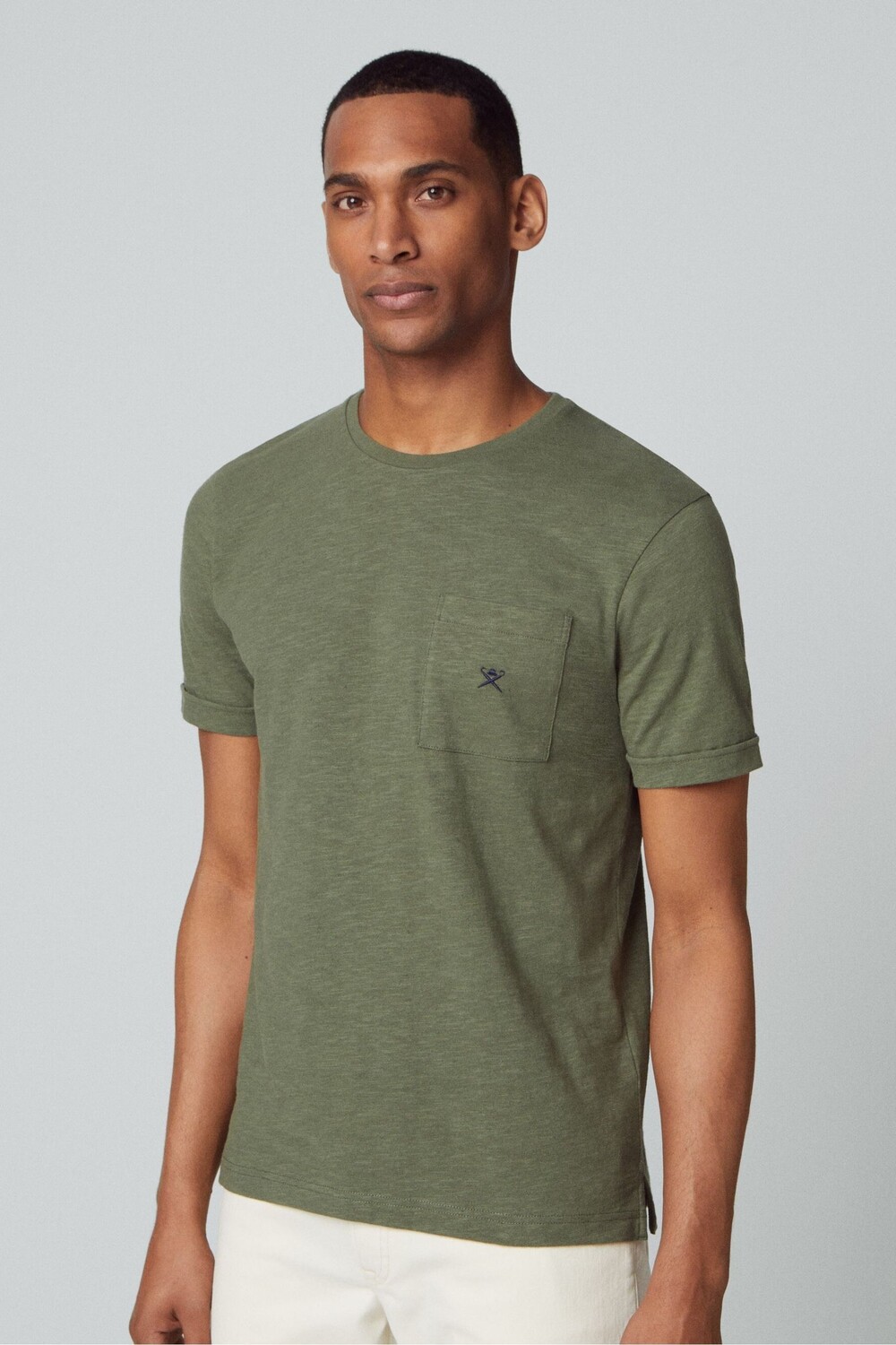 

Зеленая мужская футболка Лондон Hackett, зеленый