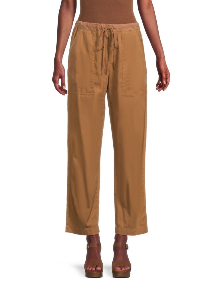 

Укороченные брюки Misty на кулиске Velvet, цвет Sepia Brown