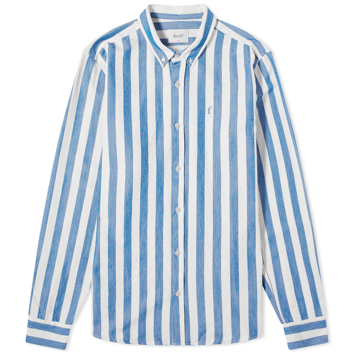 

Рубашка Foret Life Stripe, цвет Blue & Cloud