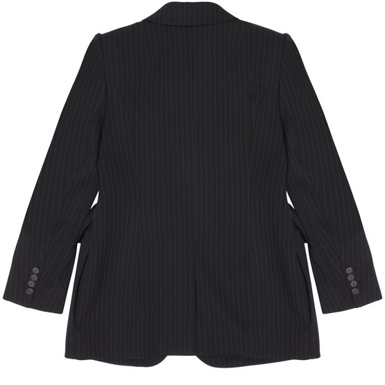 

Приталенная куртка «Песочные часы» Balenciaga, черный/белый