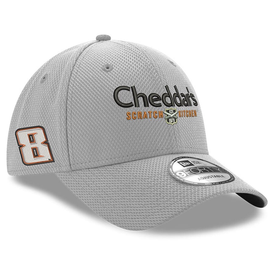 

Бейсболка New Era Kyle Busch, серый