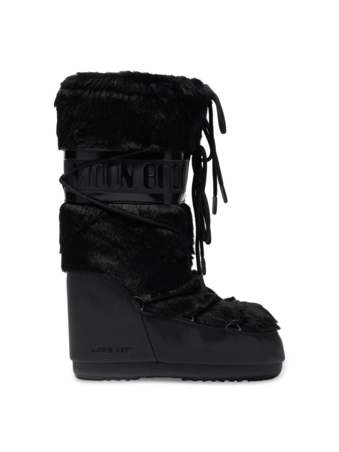 

Moon Boot Kids зимние сапоги из искусственного меха, черный