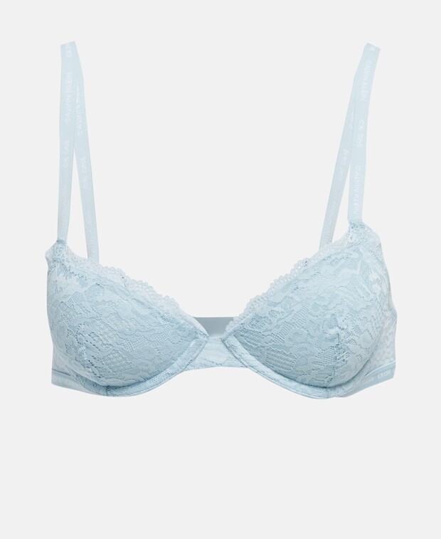 

Бюстгальтер на косточках, чашка A-DD Calvin Klein Underwear, светло-синий