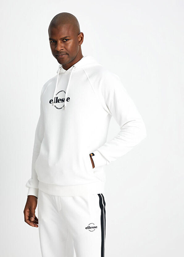 

Em163-Мужская толстовка Ellesse, белый