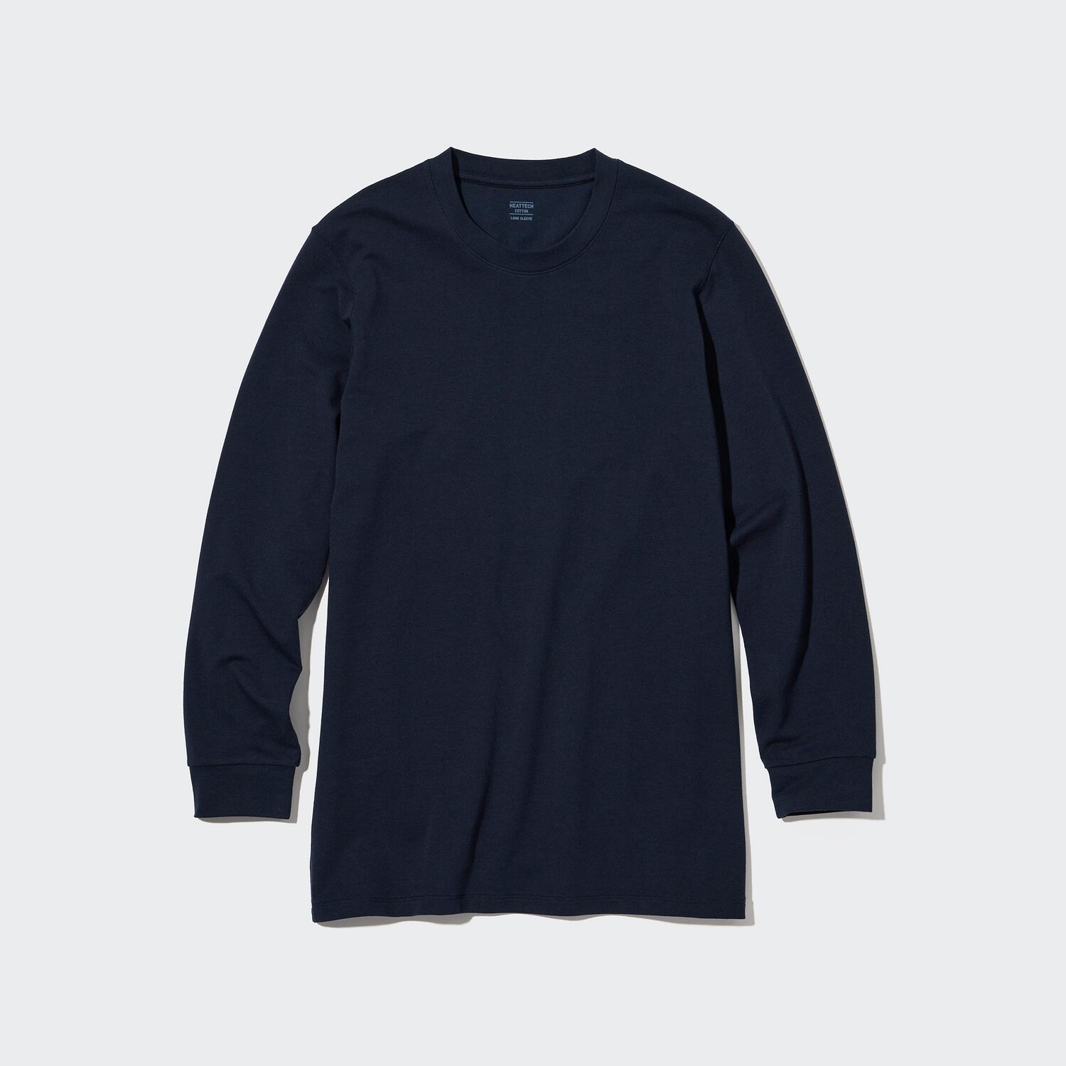 

Футболка теплая Uniqlo Heattech с круглым вырезом, темно-синий