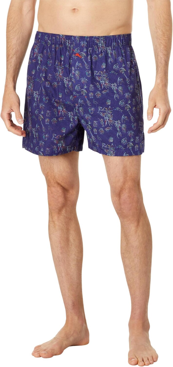 

Тканый боксер Tommy Bahama, цвет Navy By The Sea