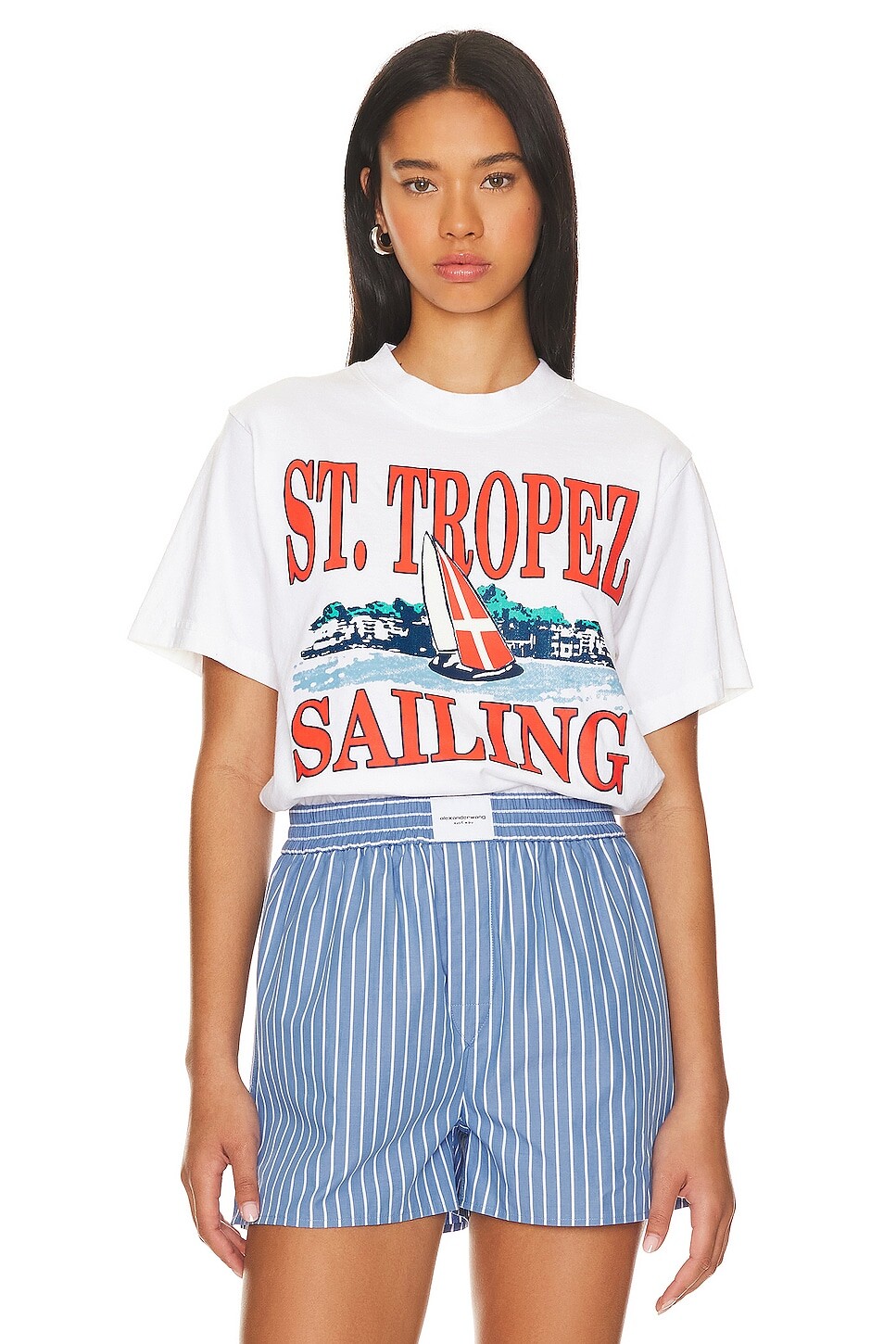 

Футболка firstport Saint Tropez Sailing T Shirt, белый